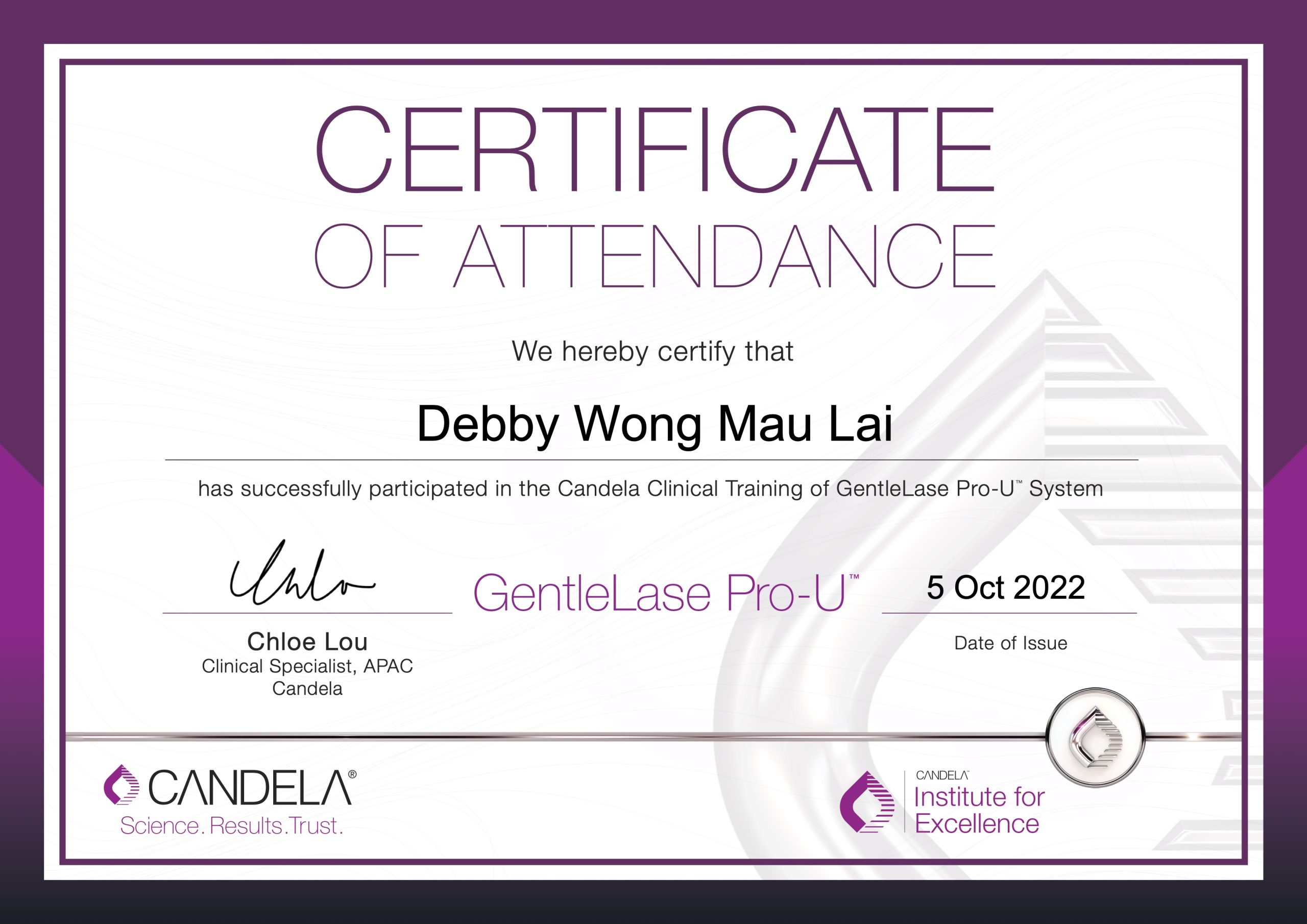 Debby Wong Mau Lai - Yanis Beauty